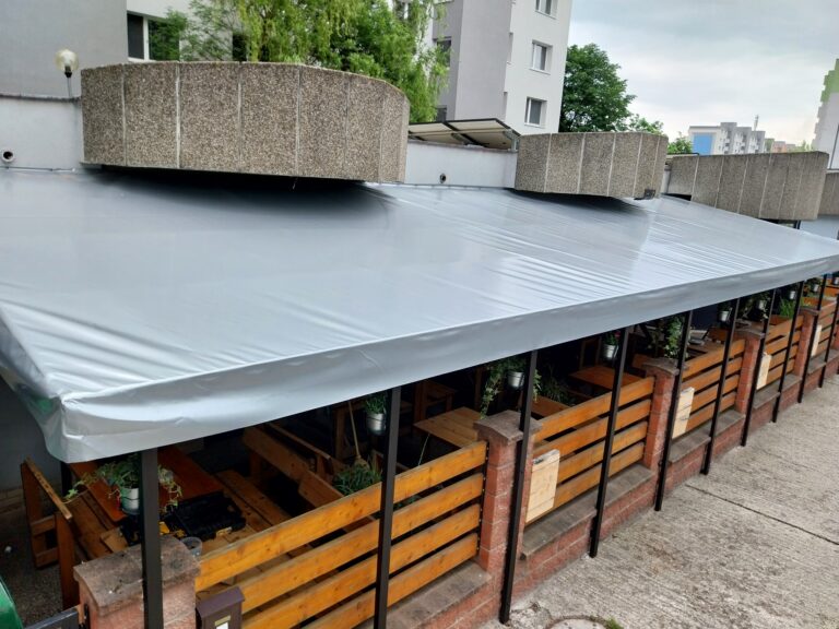 Krycia plachta – realizácia LuxPlachty
